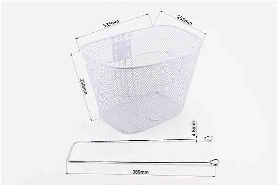 Кошик багажний передній 26", білий TH-166 Київ
