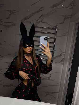 Женская пижама двойка с сердечками из шелка армани Черный, 48/50 Одесса