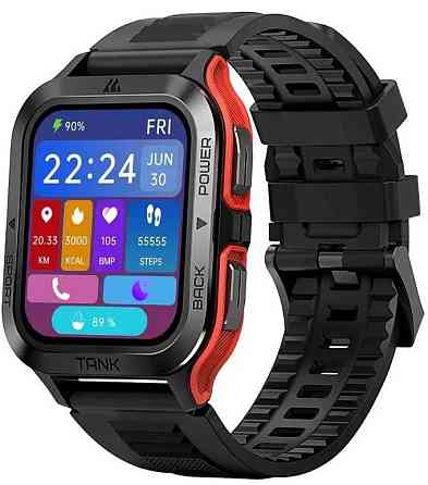 СМАРТ - Часы Тактические: Kospet Tank M2 Red. Киев