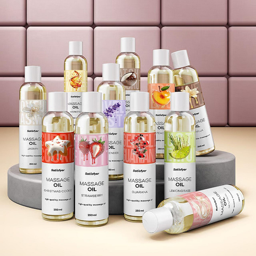 Розпродаж!!! Масажна олія Satisfyer Massage Oil Peach 250 мл (термін 30.04.2027) Sex Aura Київ - фото 9