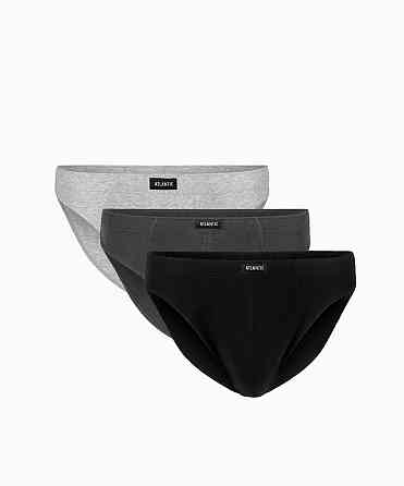 Труси чоловічі спорт мікс (3 шт. у пакованні) Atlantic Basic 3BMP-322 L, Мікс Київ