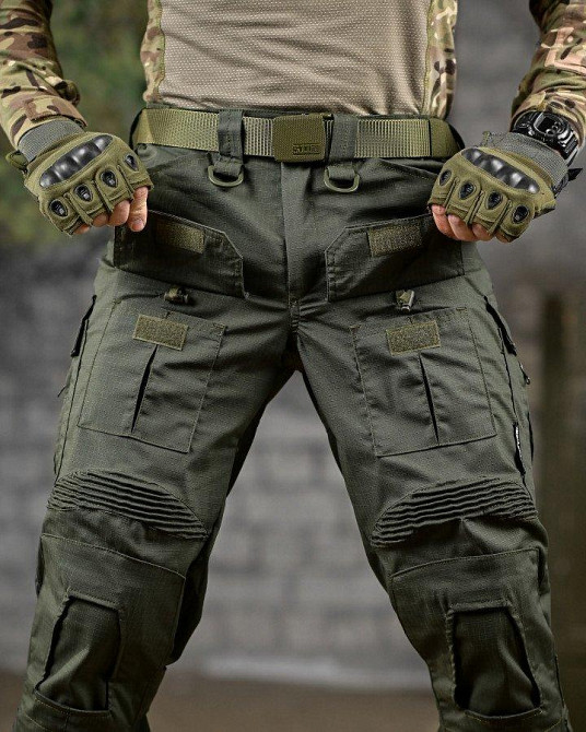 Штурмові тактичні штани misterioso g3 олива ДЛ6499 Одеса - фото 8