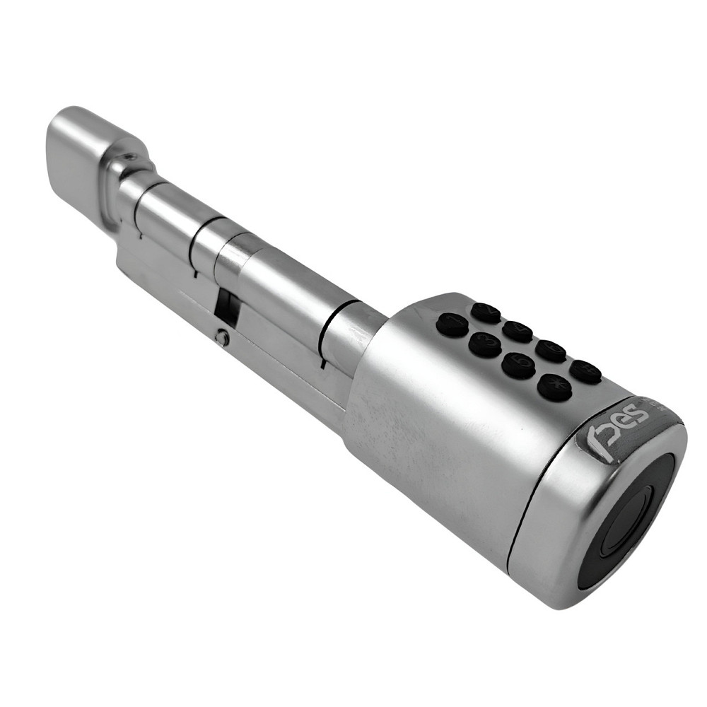 PES Cylinder Silver 55х50Т кодовый смарт-цилиндр для замка Киев - изображение 1