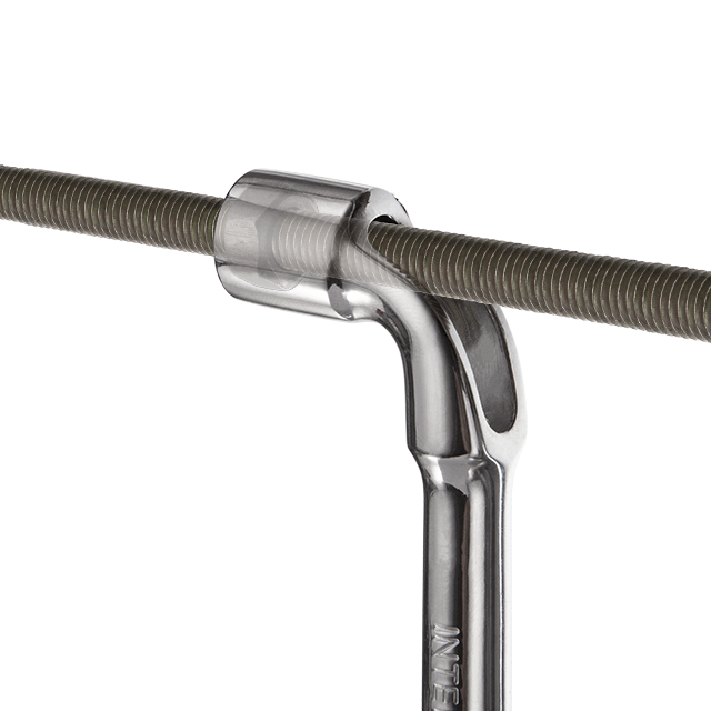 Ключ торцевий з отвором, L-подібний, 18 мм INTERTOOL HT-1618 Київ - фото 5