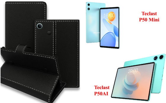 Книжка-трансформер для планшета Teclast P50, колір Black Київ