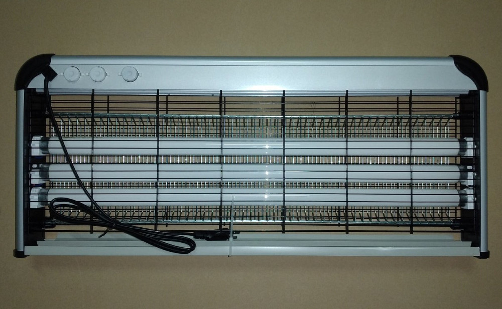 Електрична пастки для мух і комарів 120м² Delux AKL-42 3*20Вт Київ - фото 2