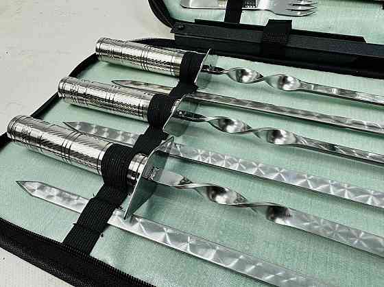 Подарунковий набір шампурів ПЛАНШЕТ No3 HAPPY DAYS Подарункові набори для шашлику Тернопіль