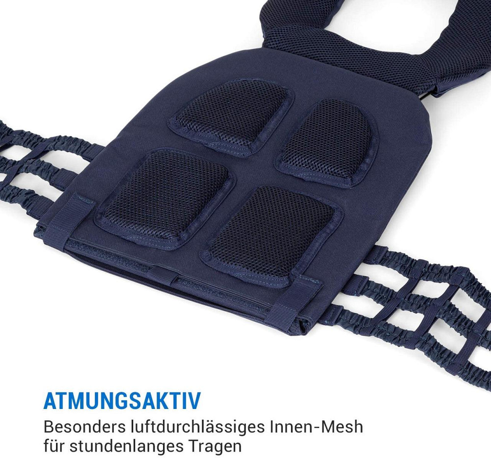 Жилет утяжеленный Capital Sports Battlevest 2.0 2 x 2,6 кг + 2 x 4 кг - черный Германия Ровно - изображение 8