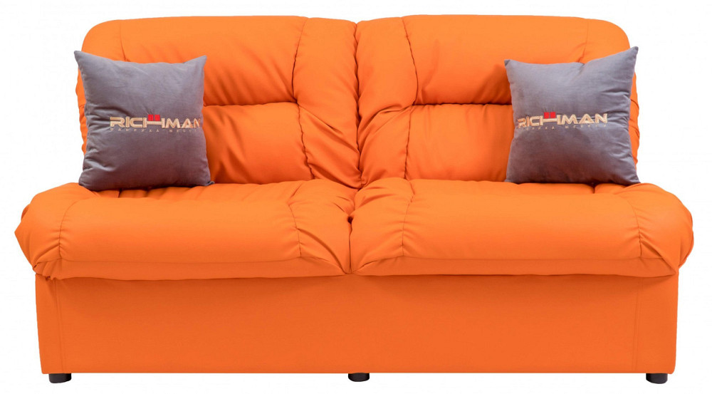 Диван Flay Vizit двойка 870х1650х850 Оранжевый Киев - изображение 7