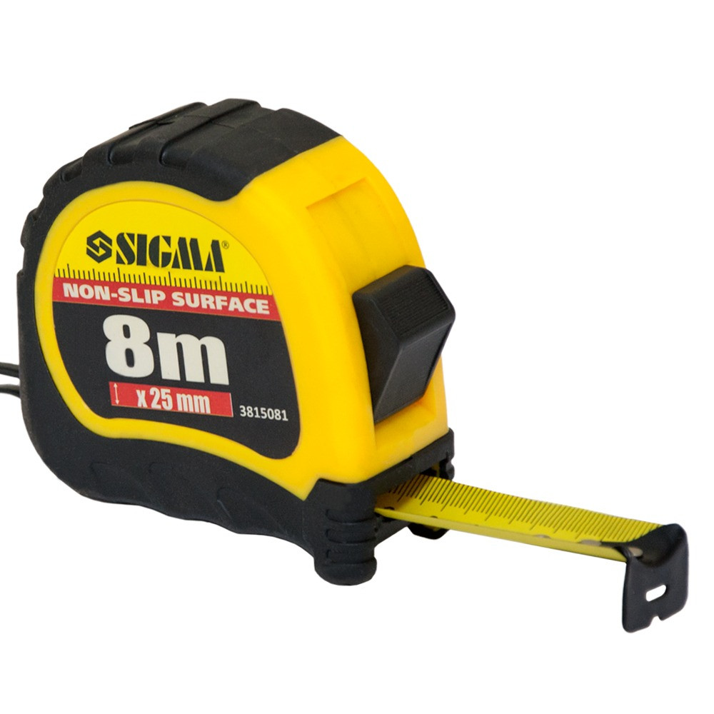 Sigma Рулетка shiftlock 8м×25мм SIGMA (3815081) Коломыя - изображение 1