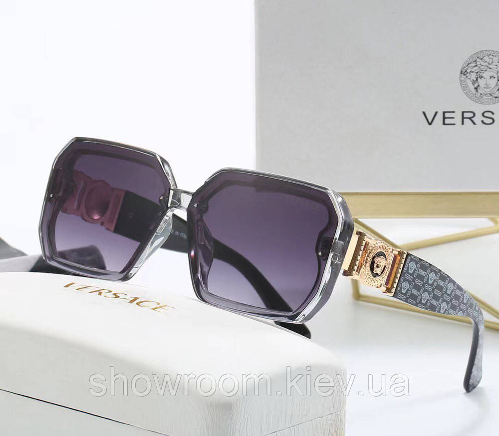 Женские стильные солнцезащитные очки VE (1305) grey Киев - изображение 1