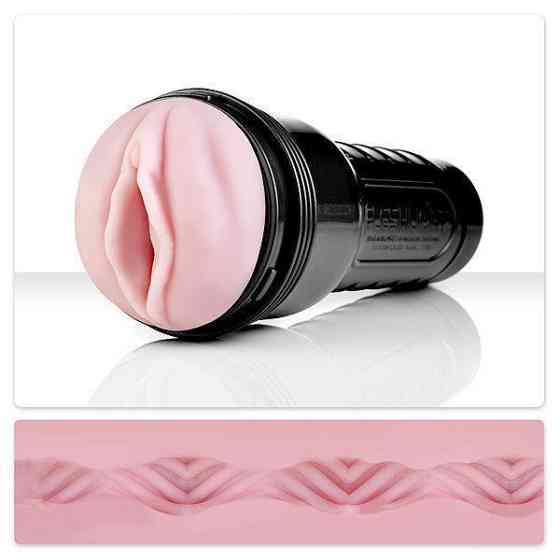 Мастурбатор-вагина Fleshlight Pink Lady Vortex, нежный реалистичный рельеф Sex Aura Киев