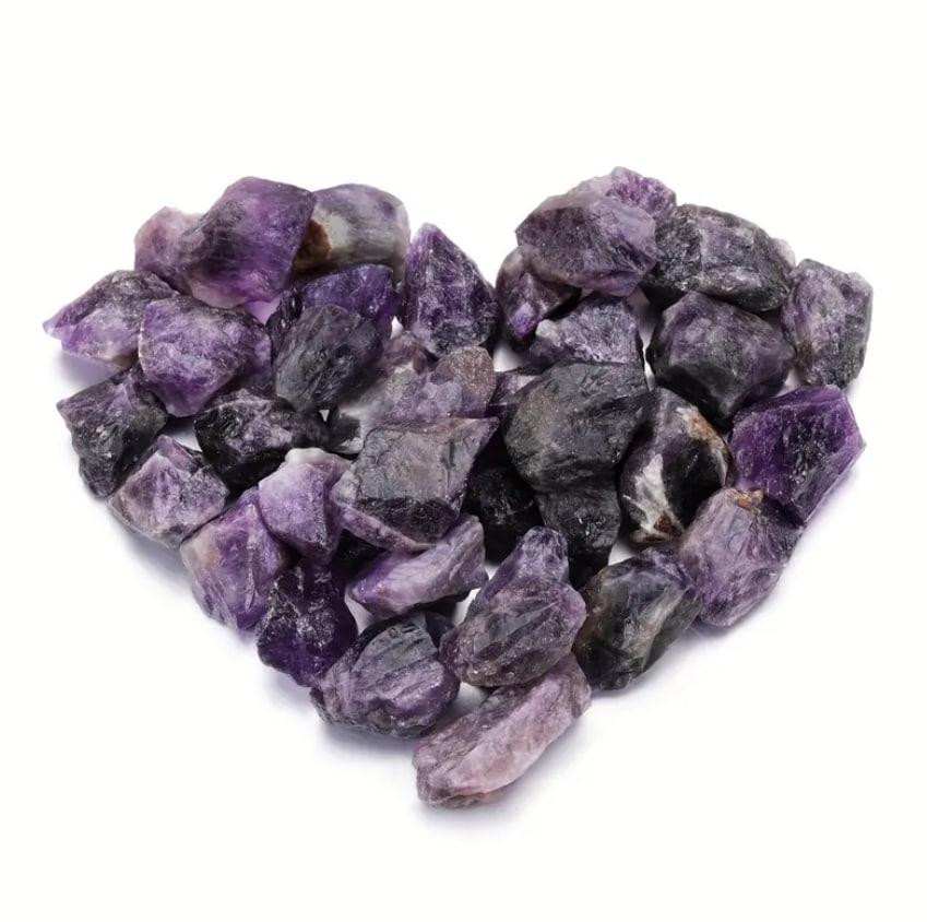 Натуральный кристалл аметиста, 5 см. Необработанные кристаллы аметиста 1 шт. Киев - изображение 2