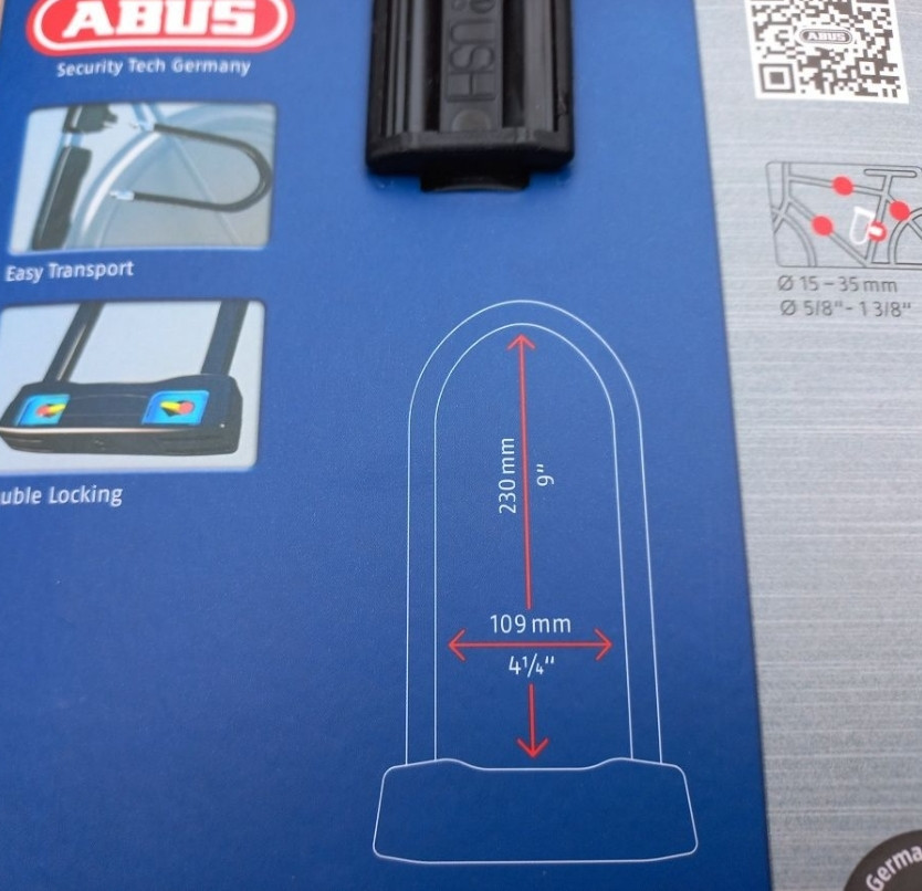 Оригинал.Самый надежный Аbus Facilo 32 U-Lock+держатель из Германии. Харьков - изображение 2