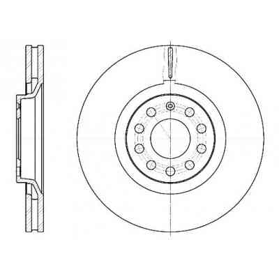 Гальмівний диск REMSA 6730.10 Вінниця