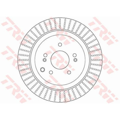 Гальмівний диск TRW DF6330 Вінниця - фото 3