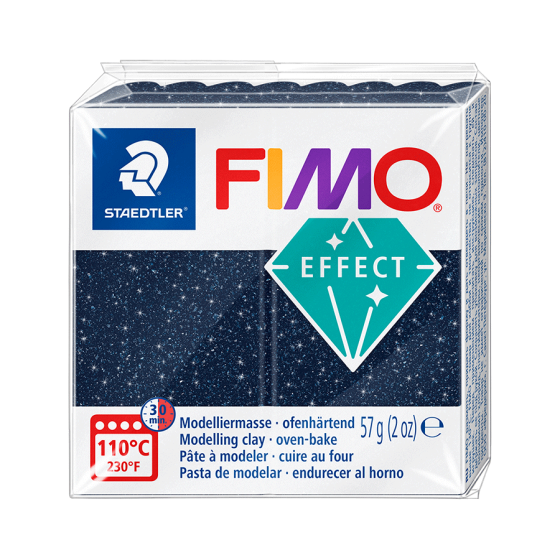 Пластика Effect синяя галактика 57г Fimo Киев