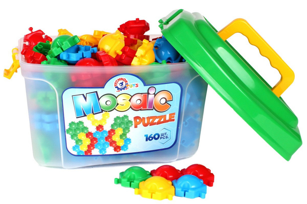 Мозаїка-пазли ТехноК килимок Бджілка 160 деталей (3626) Чернігів - фото 2