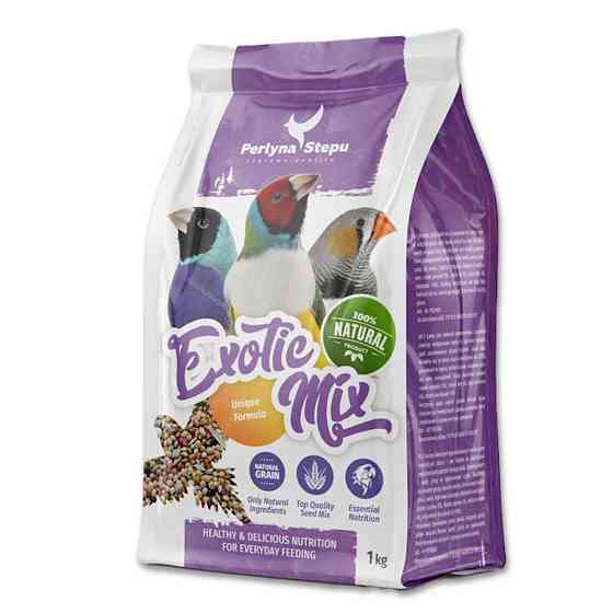 Зерносуміш Перлина Степу: Exotic Mix для екзотів, 1 кг Вінниця
