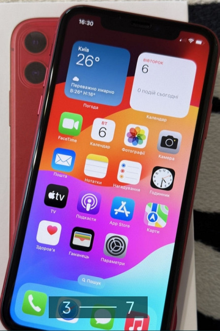Айфон: iPhone 11 64Gb. Red Київ - фото 5