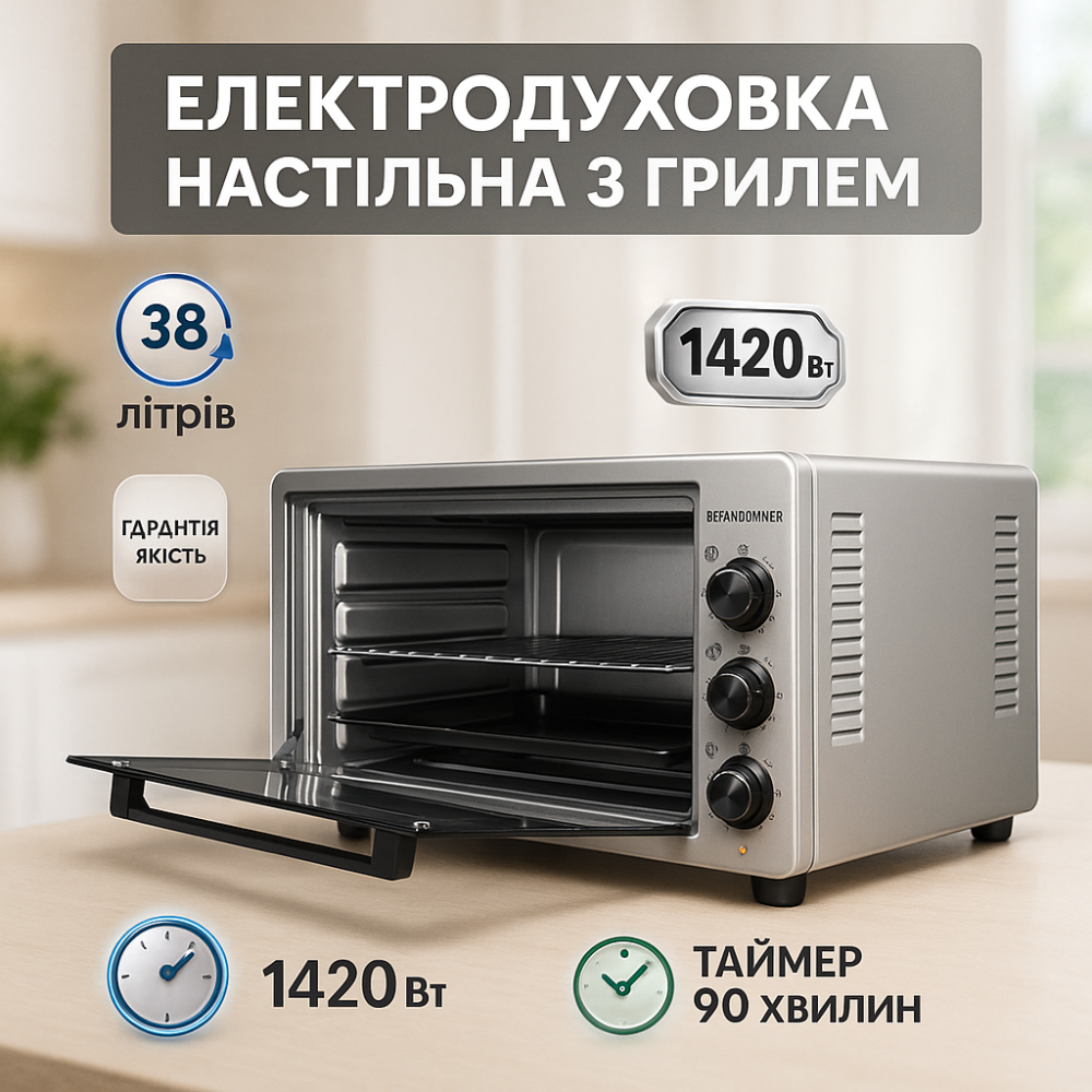 Духовка духовой шкаф Sea, Печь-плита электрическая, Мультипечь для домашних блюд, Печи электрические QS-68 Львов - изображение 6