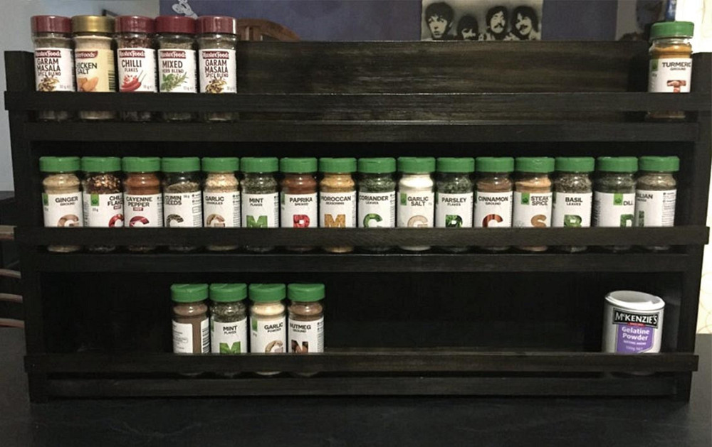 Органайзер для спецій "Цицибелі" венге Миколаїв - фото 1