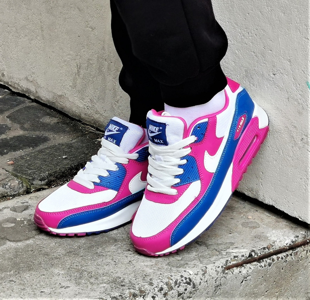 Кроссовки Nike 90 Женские Разноцветные с Амортизацией Цветные Найк (размеры: 37,38) Видео Обзор Днепр - изображение 7