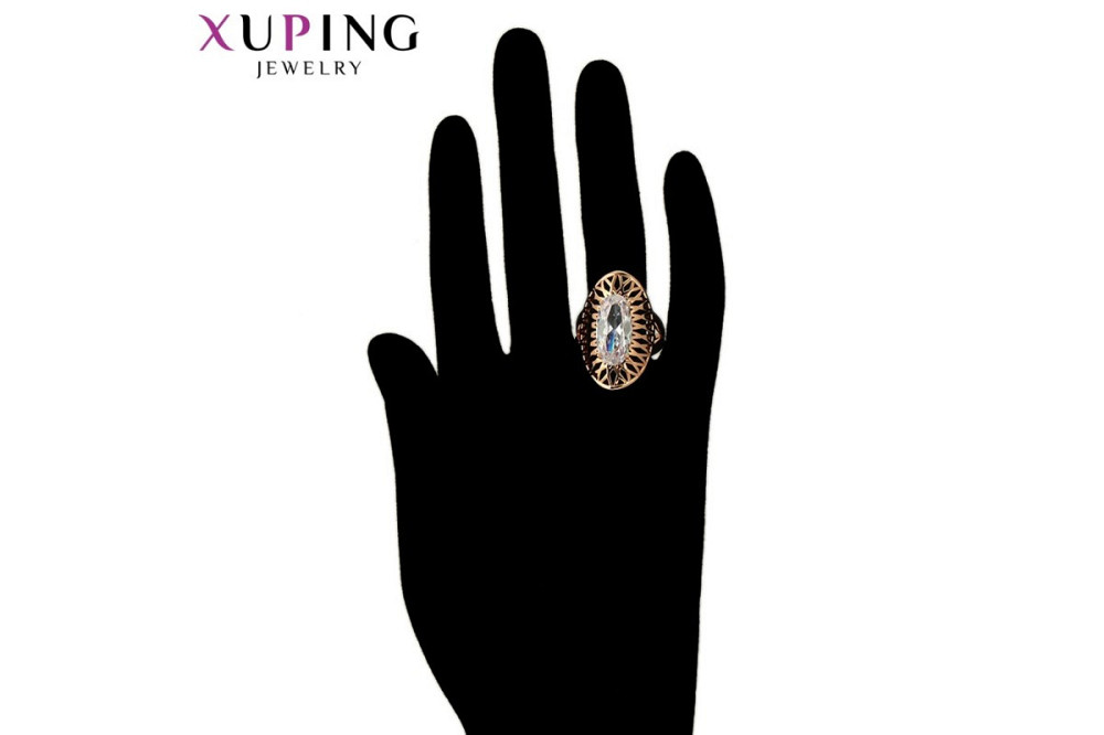 Кольцо Xuping розовая позолота - 18размер Киев - изображение 2