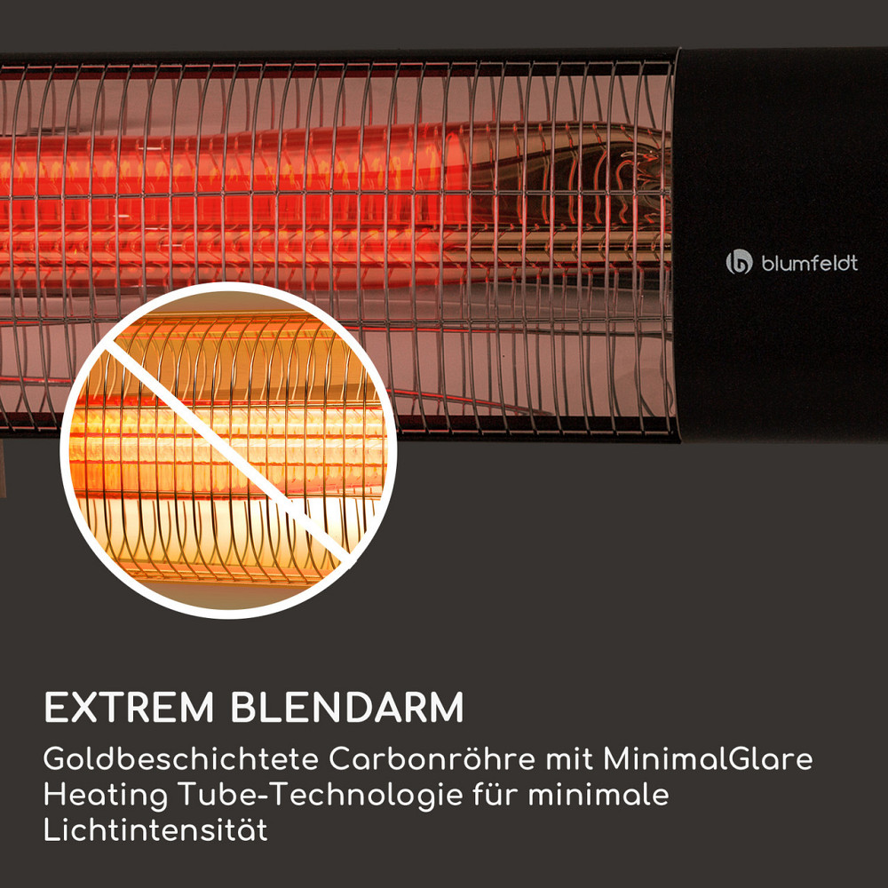 Чорна алюмінія трубки ІП65 вуглецю підігрівача 2000 В темної хвилі ультрачервона покрита золотом Рівне - фото 5