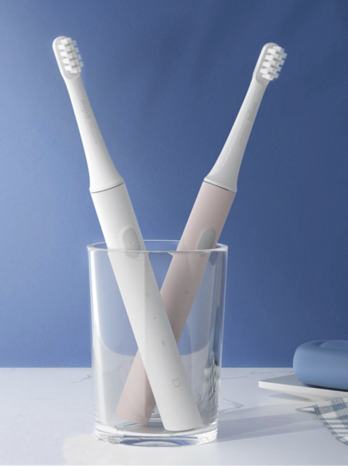 Звукова електрична зубна щітка Xiaomi MiJia Sonic Electric Toothbrush T100 Blue (Синя) Чернівці - фото 4