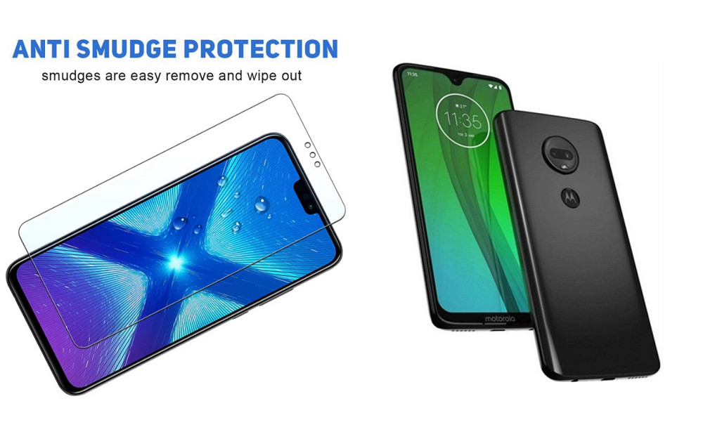 Защитное стекло NeoGlass для Motorola Moto G7 – ультрапрозрачное и устойчивое Киев - изображение 3