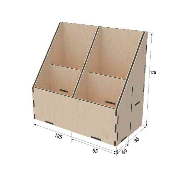 Органайзер EKOSTAR для чая и пакетов 80х120 - 4 ячейки Киев