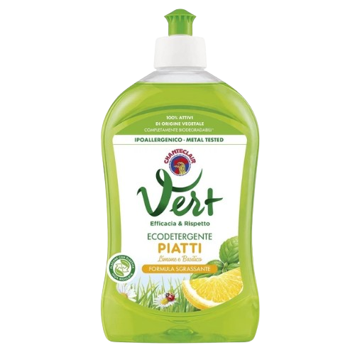 РІДКИЙ ЗАСІБ ДЛЯ МИТТЯ ПОСУДУ ВЕРТ ТМ Шантеклер (ТМ Chanteclair), КОНЦЕНТРОВАНИЙ. АРОМАТ ЛИМОН ТА БАЗИЛІК. Об'єм: 500 мл. Житомир