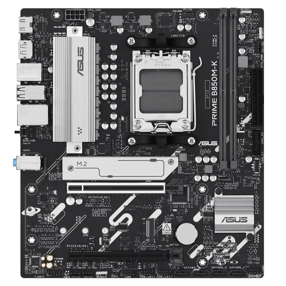 Материнська плата Asus Prime B850M-K Socket AM5 ( microATX ) Харків - фото 2