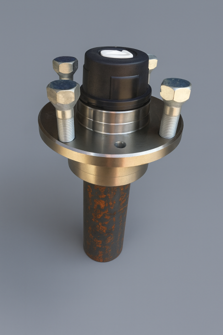 Балка для причепа під жигулівське колесо посилена 162 см маточина 2108 товщина 6 мм Вінниця - фото 7