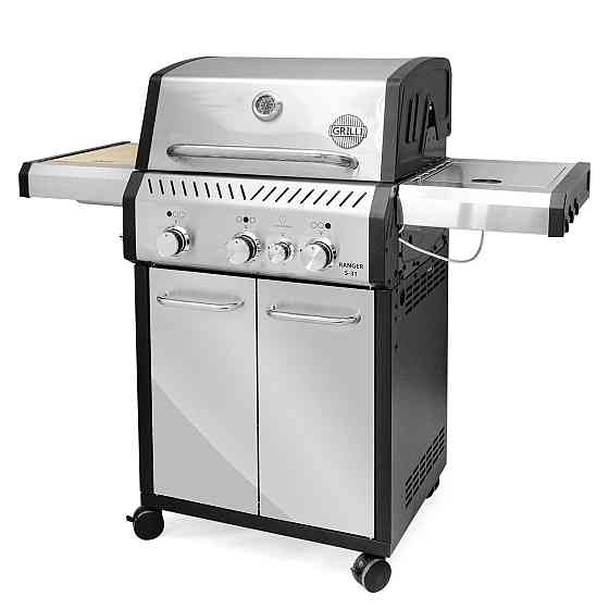 Газовый гриль Ranger 31 + набор необходимых аксессуаров GRILLI 777243-set Код: 013224 Ровно