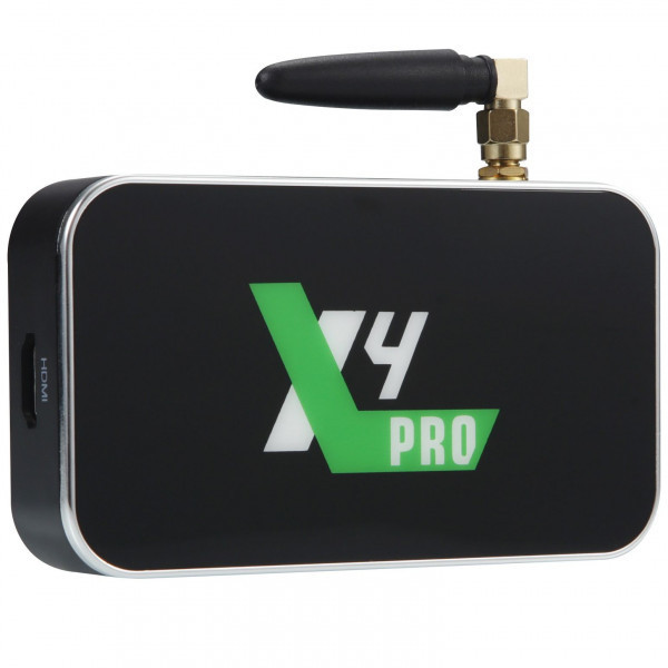 TV Медіаплеєр Ugoos X4 PRO 4/32Gb/Amlogic S905X4/Android 11/WiFi/BT/Miracast/AV/IR RC/змінна антена (X4 PRO) Київ - фото 2