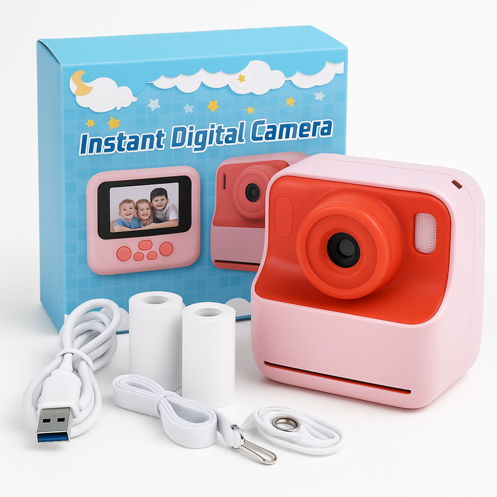 Дитячий фотоапарат Print Camera, Настільні ігри для дітей, Принтер для дитячої творчості OV-74 Львів - фото 11