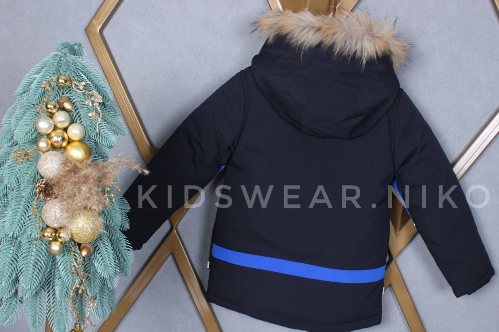 Детская зимняя куртка на мальчика 110 Николаев - изображение 3