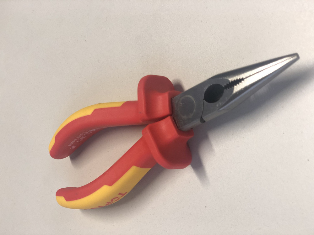 Плоскогубці діелектричні подовжені 6" 1000V VDE TOPTUL DGCB2206 Одеса - фото 2