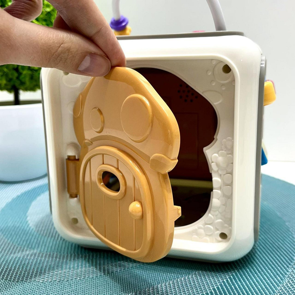 Музичний куб WToys українська мова пісні казки загадки пальчикові ігри віршики підсвічування цифри звуки тварин (25462) Чернигов - изображение 2