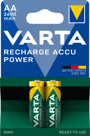 Акумулятор VARTA RECHARGEABLE ACCU AA  NI-MH 1.2V 2600mAh блістер 2 шт Рівне