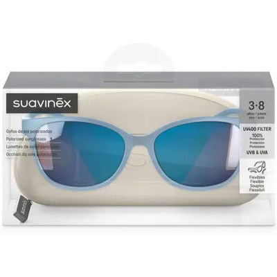 Дитячі сонцезахисні окуляри Suavinex зі стрічкою, напівкругла форма, 3-8 років, зелені (308552) Вінниця - фото 4