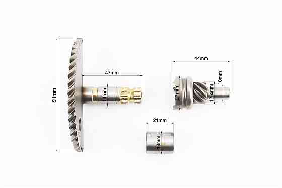 Півмісяць, храповик, втулка кікстартеру Honda DIO AF-18, к-кт Киев