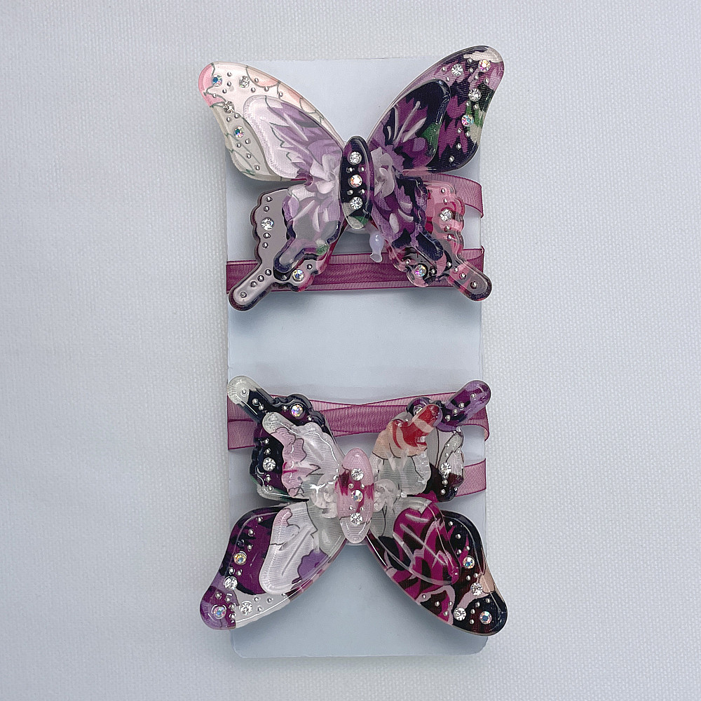 Магніти для штор і гардин Метелик Люсі набір 2 шт фіолетовий 81-275 Київ - фото 7