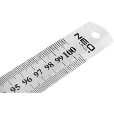 Линейка строительная Neo Tools нержавеющая сталь, 1м (72-210) Винница