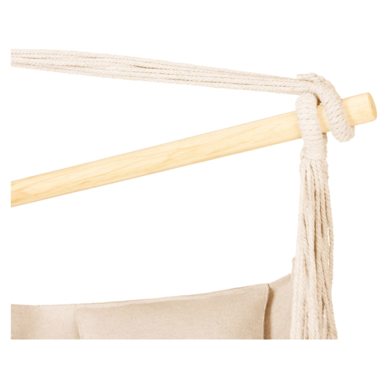 Бразильське крісло - гамак Outtec Boho XXL бежевий Киев