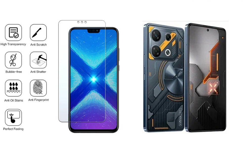 Защитное стекло NeoGlass для Infinix GT10 Pro – ультрапрозрачное и устойчивое Киев - изображение 4