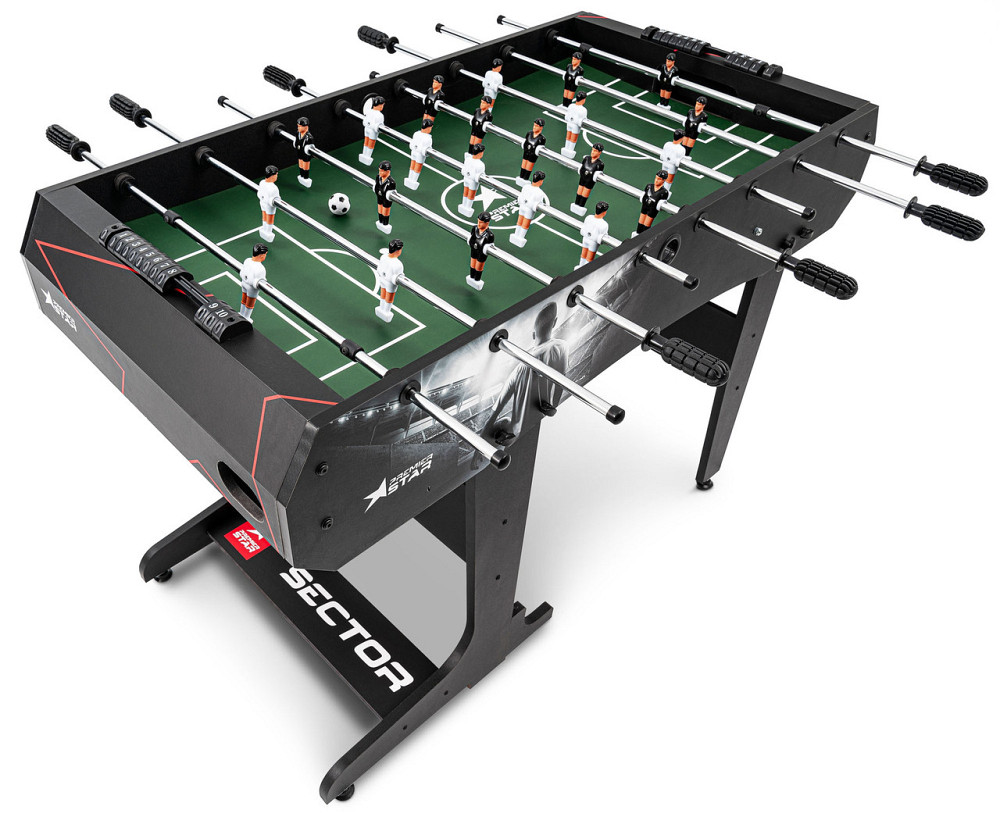 Настільний футбол Hop-Sport Sector чорно-білий Київ - фото 8