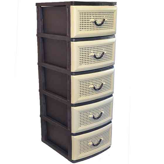 Пластиковий комод Гігант. 5 ящиків. 112х40х50. Одеса